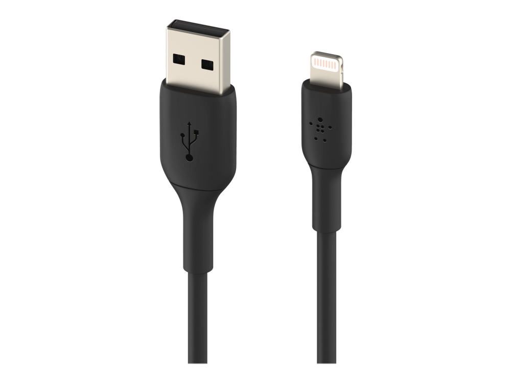 Belkin Boostcharge - Lightning-Kabel - Lightning Han Til Usb Han - 1 M - Sort