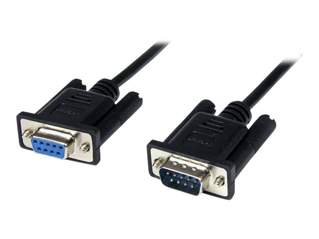 Startech.Com 1 M Nullmodemkabel Rs232, Crossover Kabel, Sub Db9 Serielles Com Port Kabel, Serielle Schnittstelle Kabelverlängerung, Dte Geräte Kompat