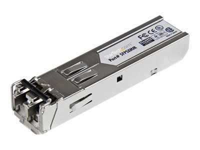 StarTech.com MSA Uncoded Compatible SFP Module, 1000BASE-SX, 1GbE Multi Mode (MMF) Fiber Optic Transceiver, 1GE Gigabit Ethernet SFP, LC Connector, 550m, 850nm, DDM, 1Gbps Mini GBIC Module - Lifetime Warranty (SFPSXMM) - SFP-sändar/mottagarmodul (mini-GBIC) - 1GbE - 1000Base-SX - LC multiläge - upp till 550 m - 850 nm - för P/N: MCM1110SFP | Datortillbehör - Nätverk - Transceivrar | GameStuff