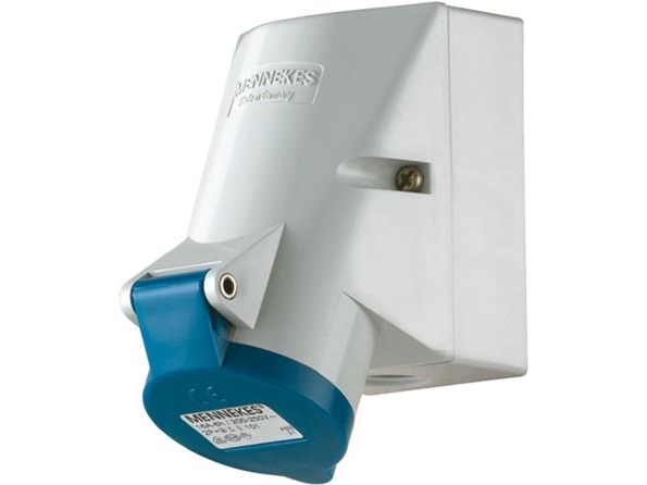 MENNEKES CEE seinäpistorasia 3-napainen 16A 230V IP44, kello H6