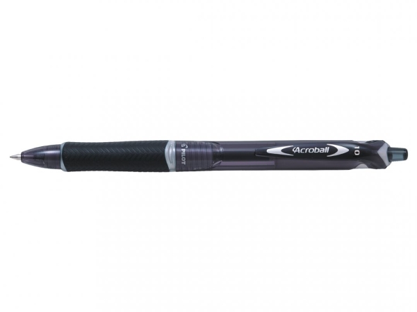 Kuglepen Pilot Acroball medium sort (stk.)