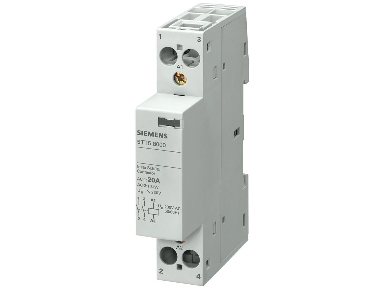 Siemens 5TT5802-0, Multifärg, 137 g | EL Artiklar - Elcentral - Relä og kontaktor | GameStuff