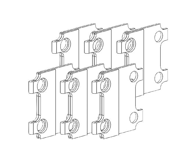Siemens Feldverbindung, Grau, Stahl, 2000 Mm, 253 G, 130 Mm, 200 Mm