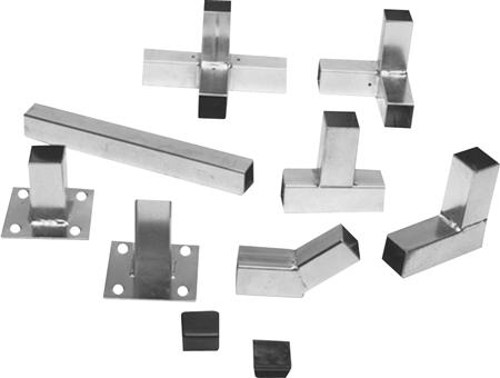 LINDAB Fod SSF35 for stativrør, 35 mm, elgalvaniseret. | Ventilation & Klimat - Rör & Kopplingar - Infästningar och verktyg | GameStuff