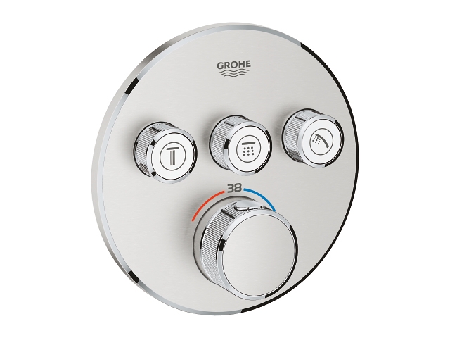 Bilde av GROHE Grohtherm SmartControl Termostat med 3 ventiler