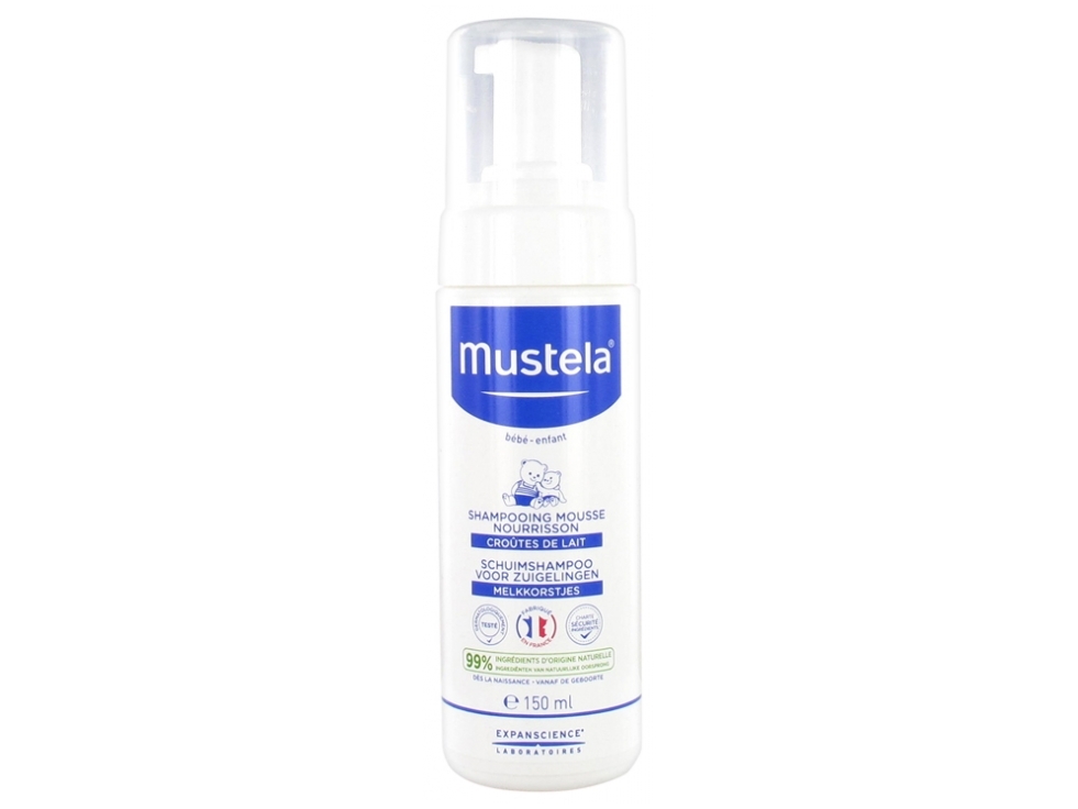 Mustela Baby Shampoo Mousse Newborn 150 Ml By Mustela