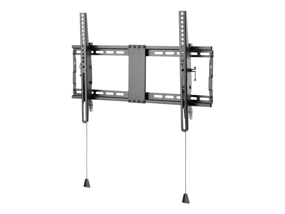 DELTACO Office ARM-0204 - Heavy Duty - konsol - fällbart - för LCD-TV/välvd LCD-TV - stål - mattsvart - skärmstorlek: 37-80 - väggmonterbar | TV, Ljud & Bild - Fästen - Vägg | GameStuff