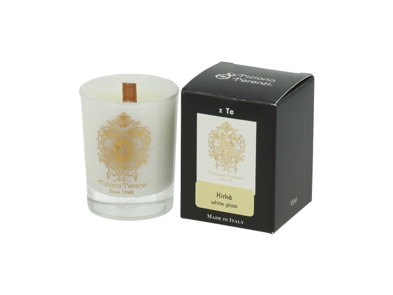Tiziana Terenzi Kirkè Scented Candle In White Glass 40 G (Unisex)