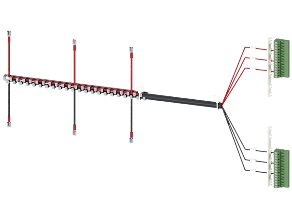 Siemens 3KC9822-5, Monivärinen, 227 g, 1 kpl, 2350 mm, 200 mm, 3350 mm