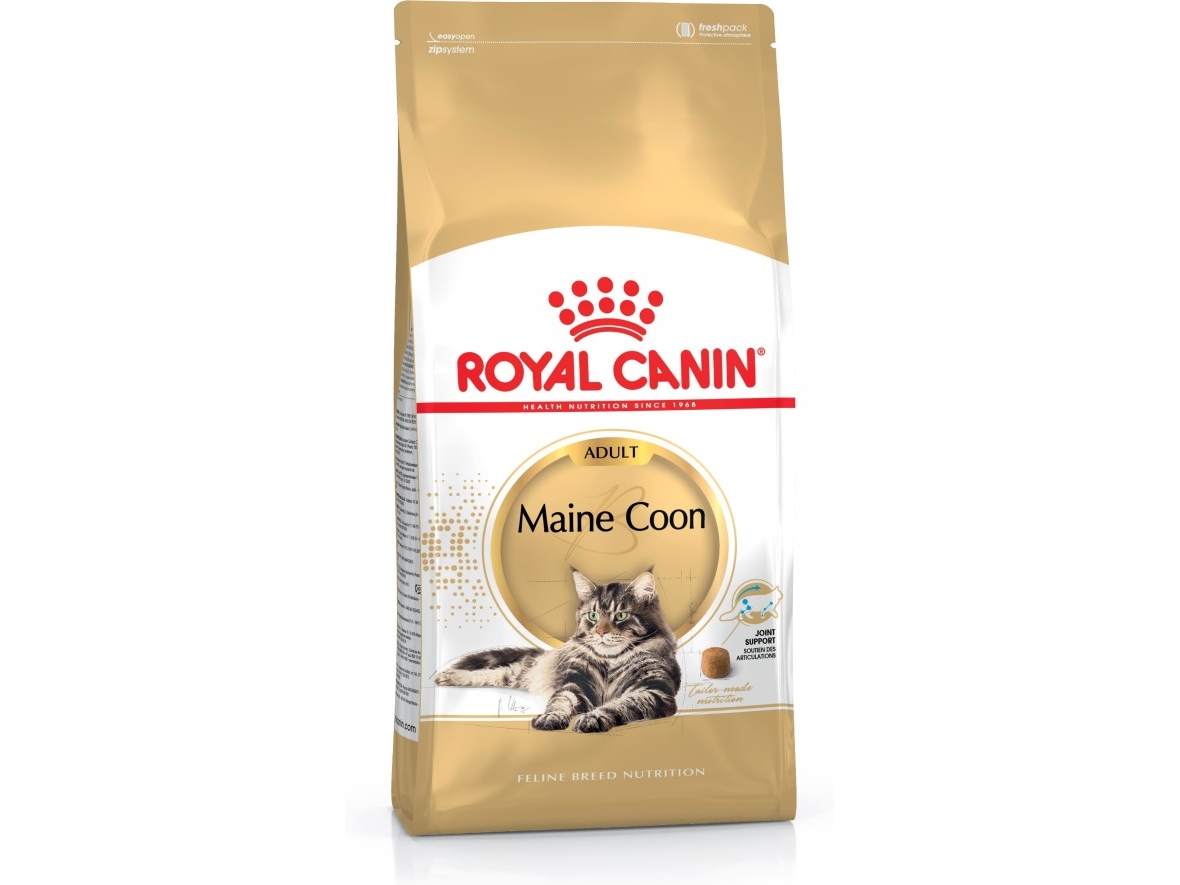 Royal Canin Maine Coon, Voksen, Maine Coon, 4 Kg, Antioxidanter Inkluderet