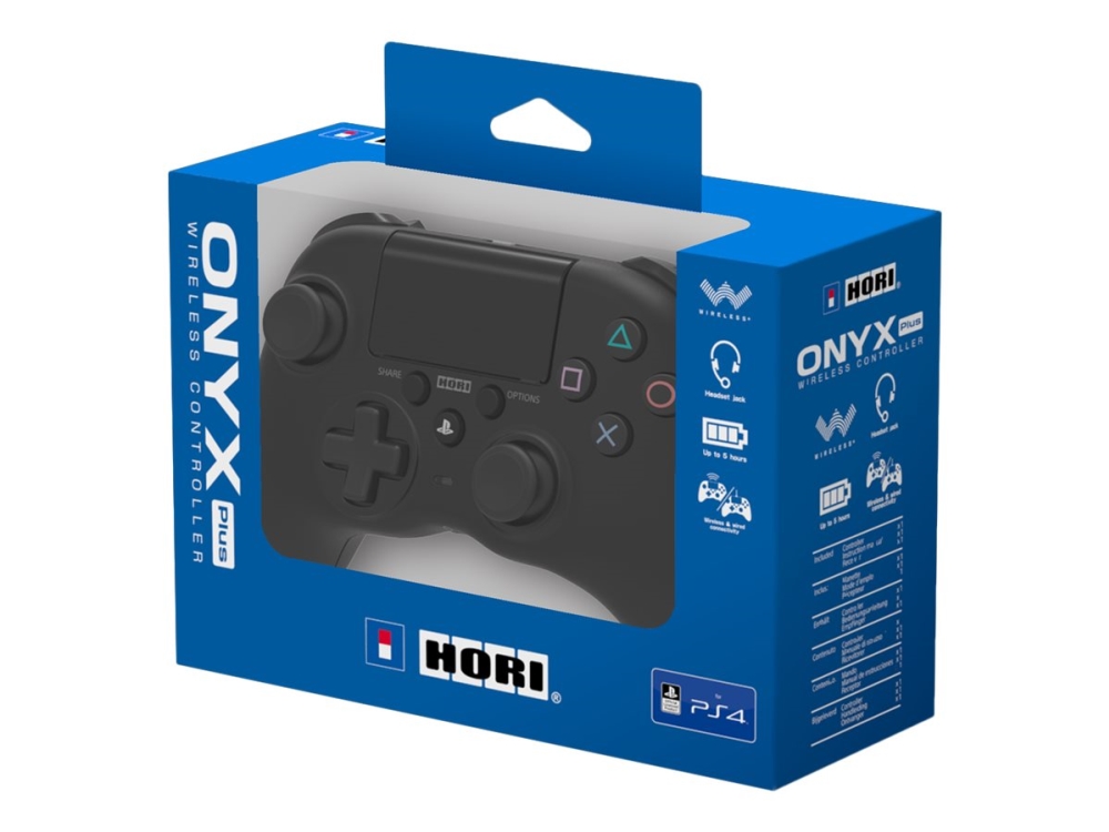 HORI ONYX Plus - Spelkontroll - trådlös - 2.4 GHz - för PC, Sony PlayStation 4 | Spel - Joystick och spelkontroller - Playstation Controller | GameStuff