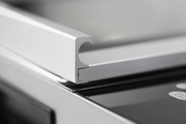 Caso VacuChef SlimLine, Sort, Rustfrit stål, Marinere, Glas, Rustfrit stål, Berøring, 30 cm, GS, CE