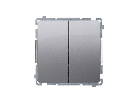 Kontakt-Simon BMW5L.01/21, Plast, Rustfrit stål, IP20, IP44, 250 V, 10 A, 75 mm