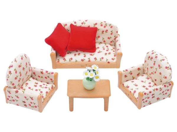 Sylvanian Families Sofa Mit Sesseln Und Tisch - Epoch 4464 - Image 8