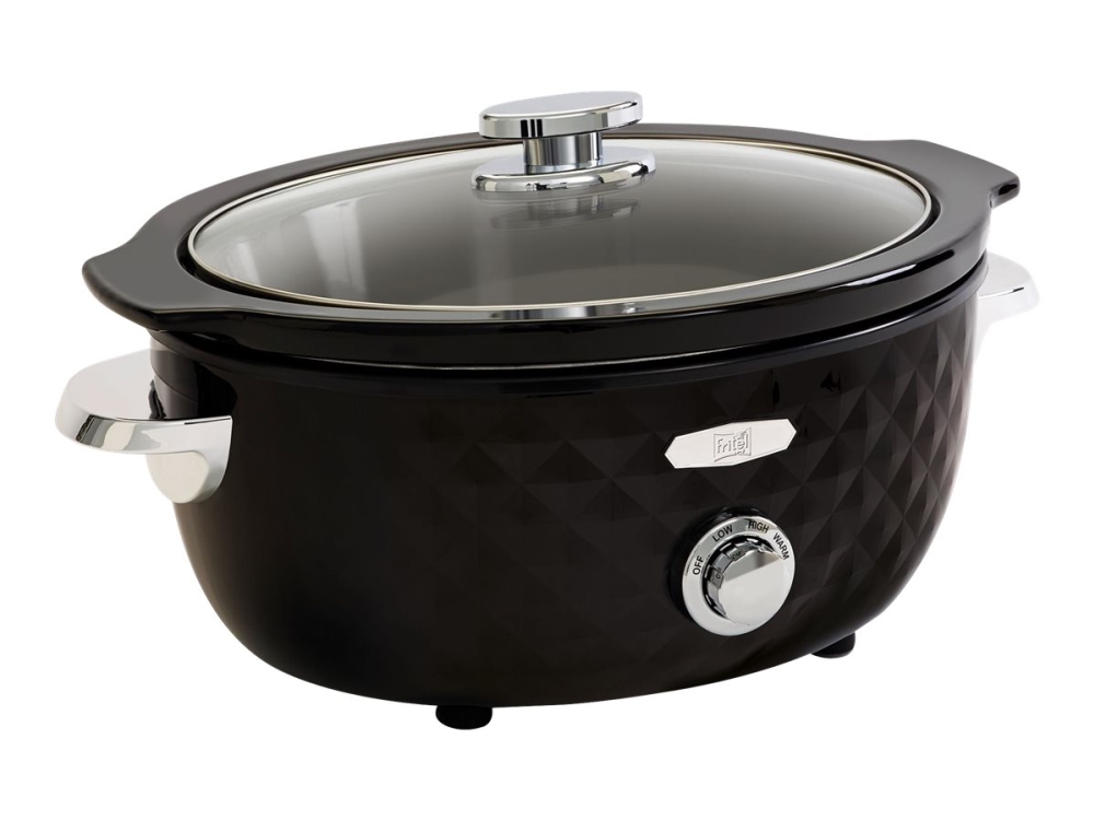 FRITEL Family SC 2290 - Långsam kokare - 5.5 liter - 210 W - svart/krom | Köksapparater - Köksmaskiner | GameStuff