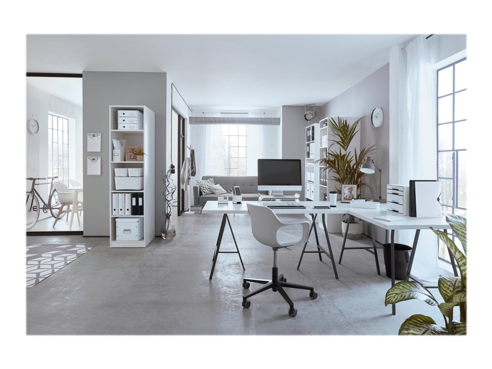 Leitz Opbevaringsboks Click & Store WOW Large Hvid