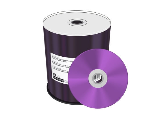 Mediarange Mrpl607-C, Dvd+R Dl, 120 Mm, Druckbar, Tortenschachtel, 100 Stück(E), 8,5 Gb