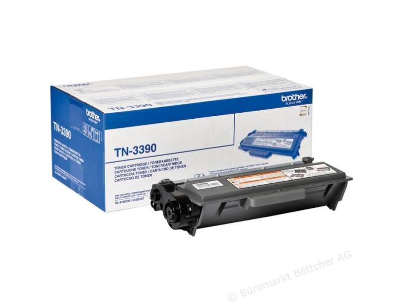 Brother Tn-3390P, 12000 Seiten, Schwarz, 1 Stück(E)