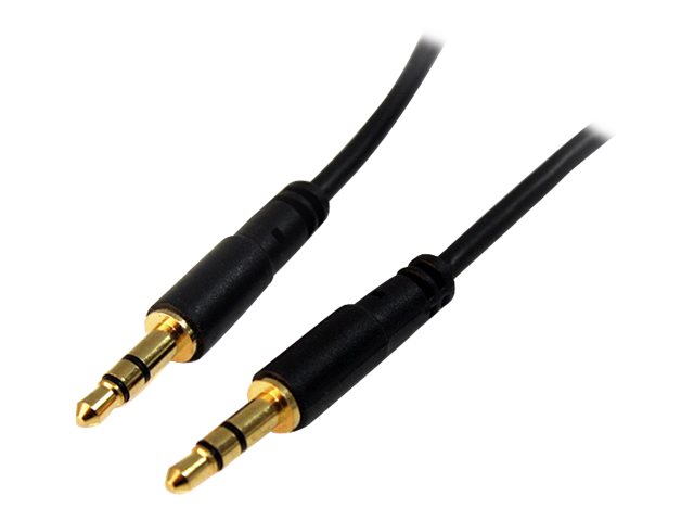 Startech.Com 90Cm 3,5Mm Klinken Stereo Audiokabel - St/St, 3.5Mm, Männlich, 3.5Mm, Männlich, 0,91 M, Schwarz