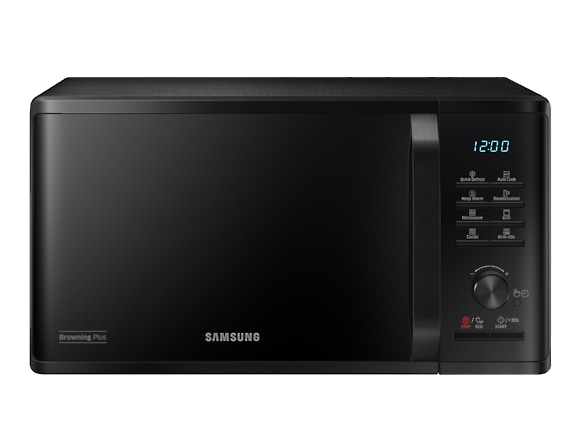 Samsung Mg23k3515ak, Arbeitsplatte, Grill-Mikrowelle, 23 L, 800 W, Eingebautes Display, Led