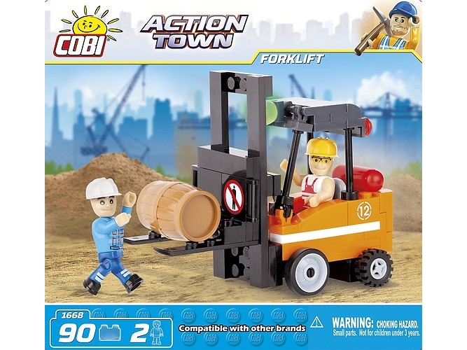 COBI Action Town 1668, Byggsats, 5 År, 90 styck | Leksaker - Konstruktions leksaker - Plastik konstruktion | GameStuff
