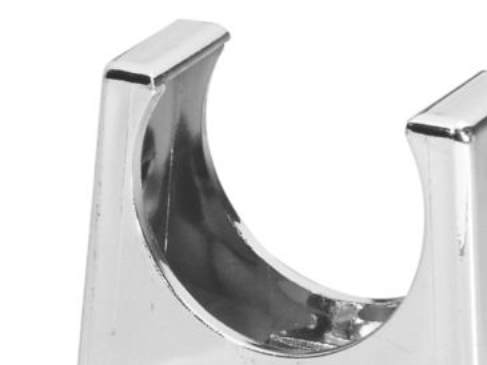 Purus Rørclips Rørholder Ø32mm - I Forkromet Plast Pp Plast. Passer Bl.A. Til 750155110