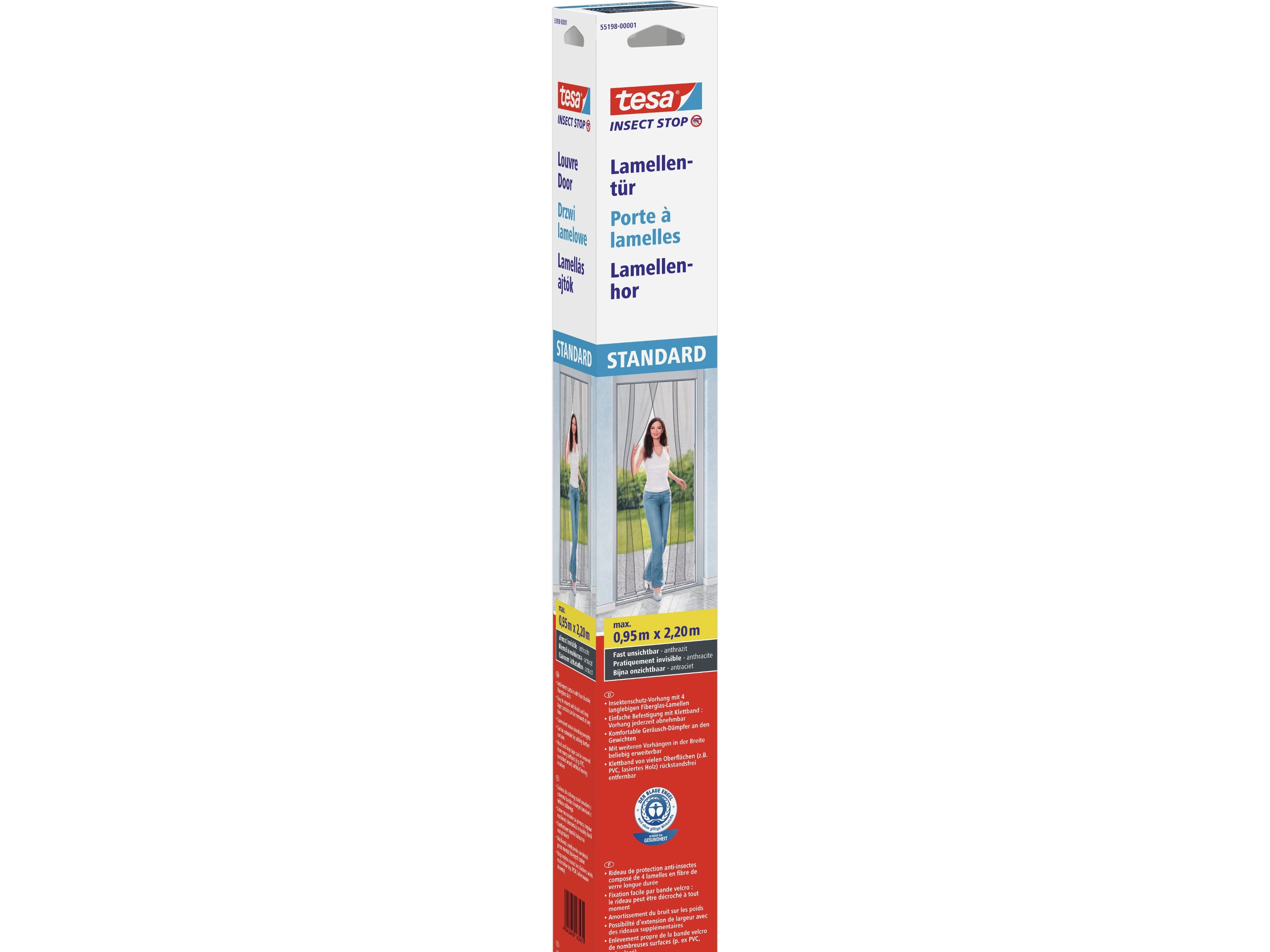 Tesa 55198-00001, 2200 Mm, 950 Mm, Anthracit