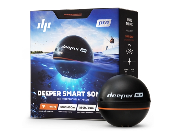 Deeper Smart Sonar Pro, 65 X 65 X 65 Mm, 99,2233 G, Lithium Polymer