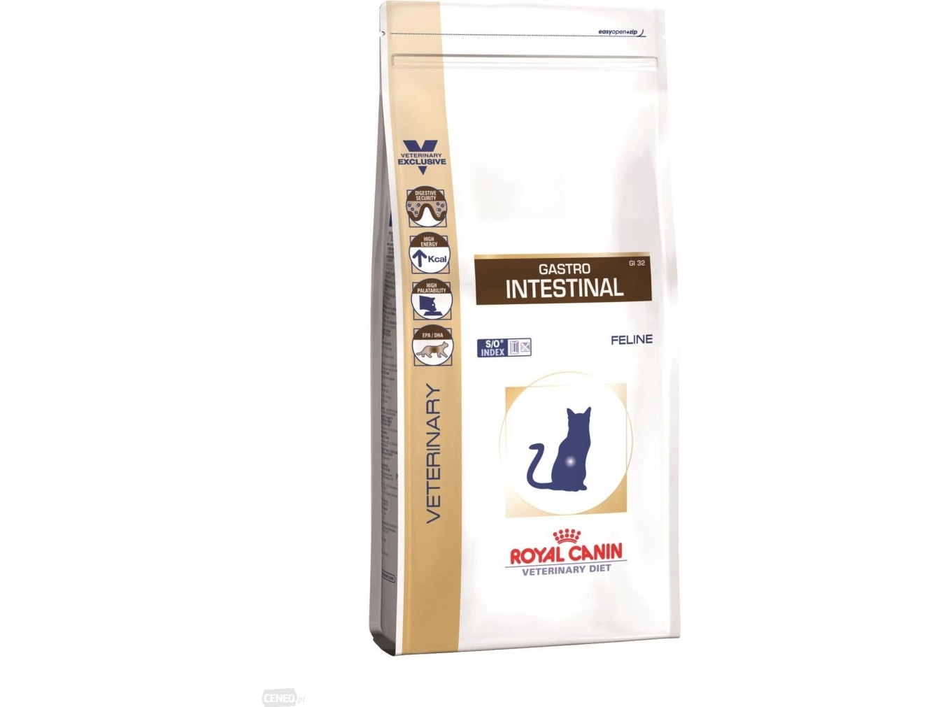Royal Canin Gastro Intestinal, Voksen, 2 Kg, Antioxidanter Inkluderet