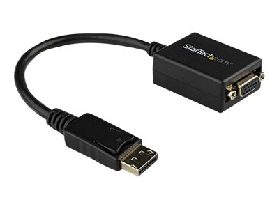 Startech Displayport To Vga Video Adapter Converter - Active - 1080P - Dp To Vga Converter (Dp2vga2) - Display-Adapter - Displayport (Han) Til Hd-15