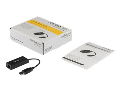 Startech.Com Usb 3.0 Zu Gigabit Ethernet Netzwerk Adapter, 10/100/1000 Mbps, Usb Zu Rj45, Usb 3.0 Zu Lan Adapter, Usb 3.0 Ethernet Adapter (Gbe), Taa