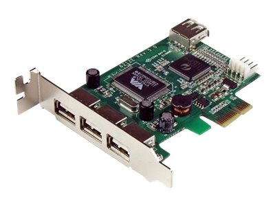 Startech.Com 4 Port Usb 2.0 Pci Express Low Profile Schnittstellenkarte, Pcie, Usb 2.0, Grün, Ce, Fcc, Reach, Taa, Via/Vli - Vt6212, 0,48 Gbit/S