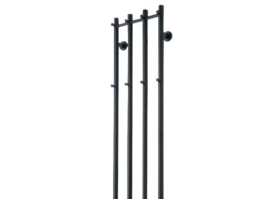 Tvs El Eldo 4 Sort Timer - 1400 X 345 Mm.2 Og 4 Timers Timer Mulighed Ved Tryk På Knap