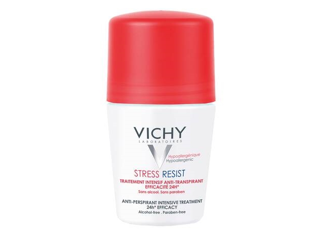 Vichy Stress Resist 72Hr Anti-Perspirant Treatment - Dame - 50 ml | Dofter - Deodoranter - Deodorant Roll-on | GameStuff