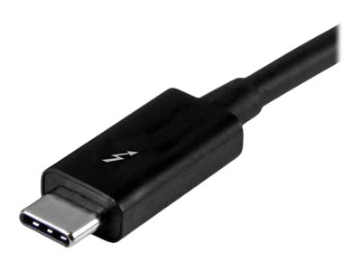 Startech.Com 1M Thunderbolt 3 (20Gbit/S) Usb-C Kabel - Thunderbolt, Usb Und Displayport Kompatibel, Männlich, Männlich, 1 M, Schwarz, Nickel, 20 Gbit