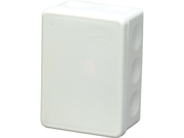 Membrandåse IP55 101x73x46 mm med 9 stk 20 mm indgange halogenfri polypropylen, hvid | EL Artiklar - Andra EL - Monteringsutrustning | GameStuff