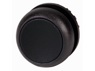 Eaton M22s-D-S, Knap, Sort, Plast, Ip66, Ip67, Ip69, 29,7 Mm, 29 Mm