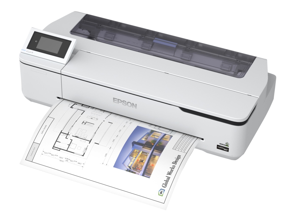 Epson Surecolor Sc-T3100n - Wireless Printer (No Stand), Tintenstrahl, 2400 X 1200 Dpi, Esc/P-R, Hp-Gl/2, Hp-Rtl, Schwarz, Cyan, Gelb, Magenta, Preci