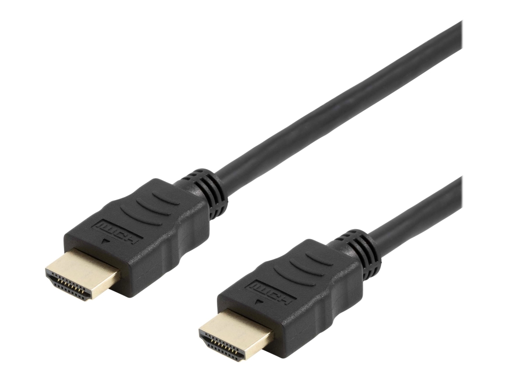 Deltaco Hdmi-1030D-Flex - High Speed - Hdmi-Kabel Med Ethernet - Hdmi-Kabel Bis Hdmi-Kabel - 3 M - Sortiert - 4K-Unterstützung