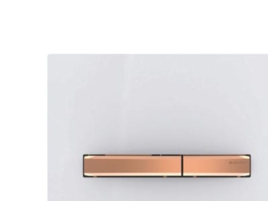 Geberit Sigma 50 Betjeningsplade I Hvid/Rødguld