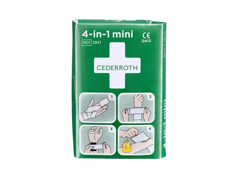 Cederroth Universal Connector 4-in-1 Mini | Kläder & Säkerhet - Säkerhetsutrustning - Första hjälpen | GameStuff