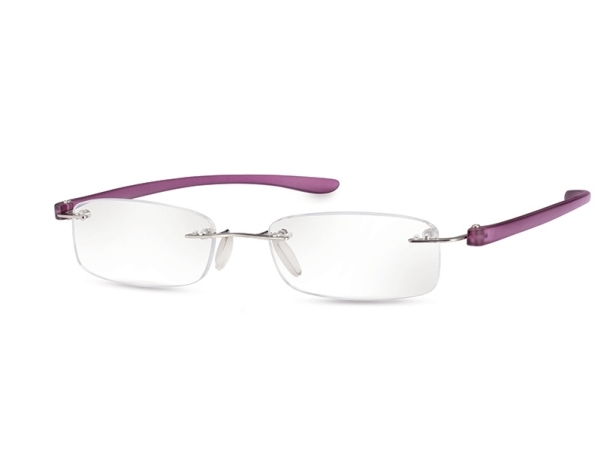 Eschenbach 2913-135, Unisex, Suorakulmio, Kehyksetön, Muovi, Purppura, Purppura