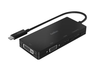 Belkin - Videoadapter - Usb-C Han Til Hd-15 (Vga), Dvi-I, Hdmi, Displayport Hun - Sortiert - 4K Unterstützung