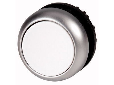Eaton M22-D-W, Knap, Krom, Hvid, Plast, Ip66, Ip67, Ip69, 29,7 Mm, 29 Mm