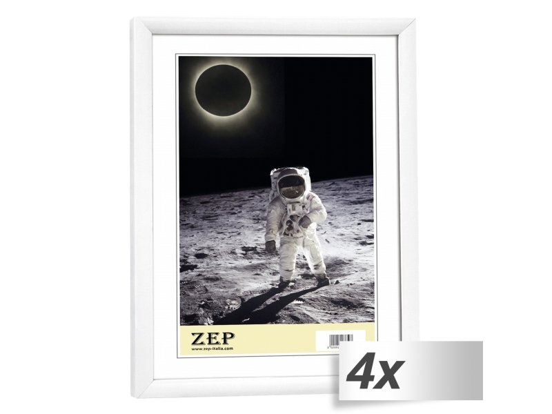 4X1 Zep New Easy White 21X29,7 Din A4 Resin Frame Kw11