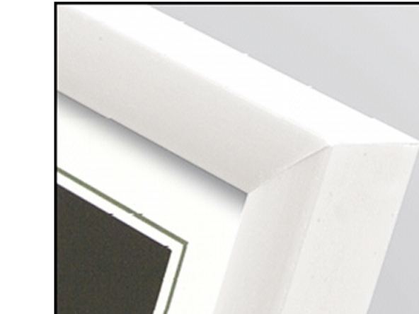 4X1 Zep New Easy White 30X40 Resin Frame Kw5