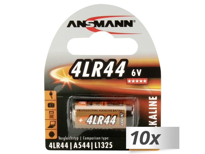 10X1 Ansmann 4Lr44