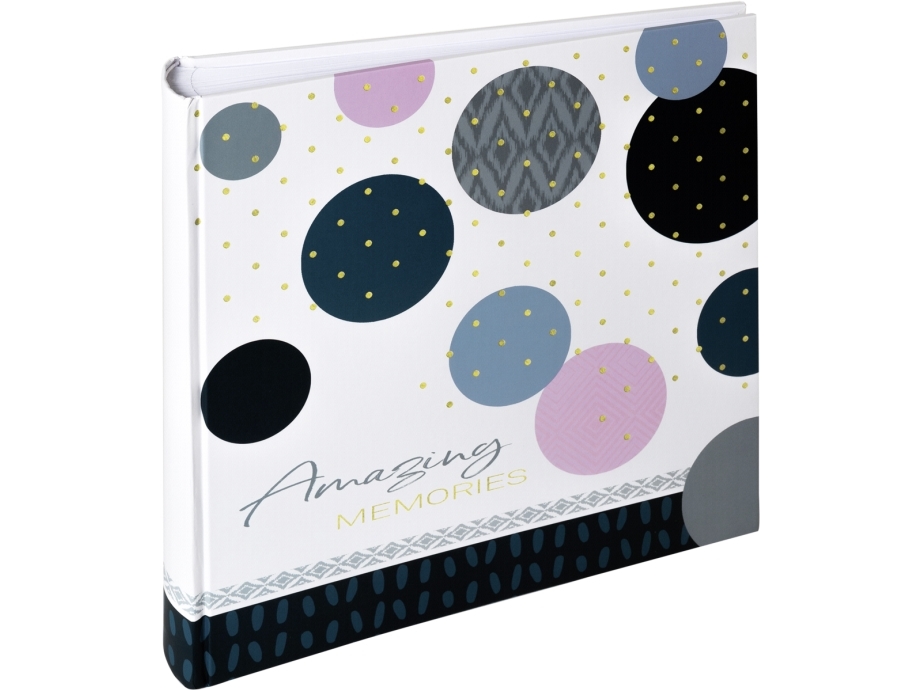 Walther Album Amazing Memories 30X30 100 P. Bookbound Blue Mx485l