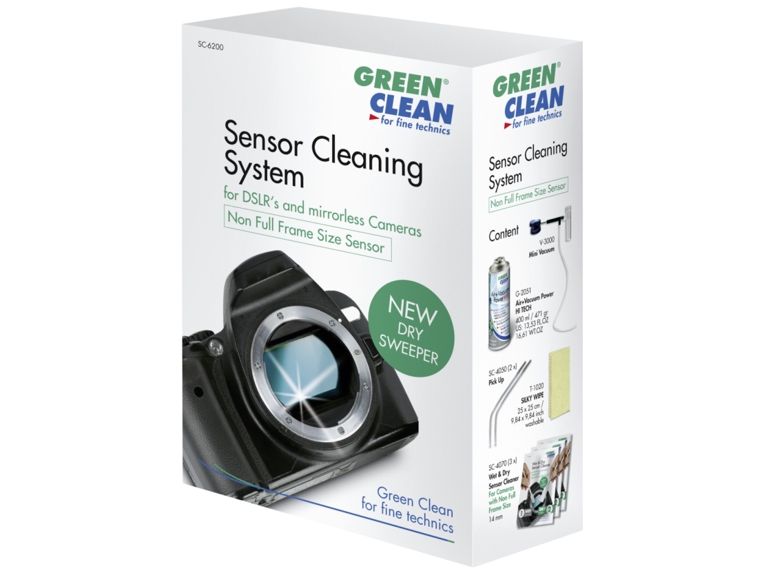 Green Clean Druckluftreiniger + Kameratuch (Sc-6200)