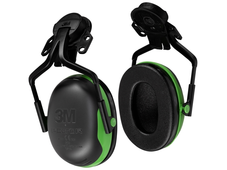 3M 7100095526, Kopfband, Agriculture, Konstruktion, Schwarz, Grün, 37 Db, Ce Approved